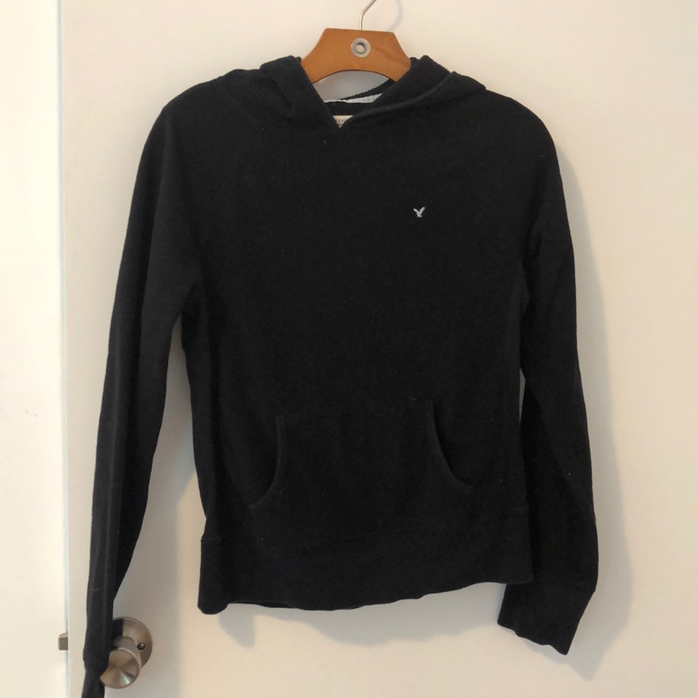 American Eagle | Women’s black fleece hoodie